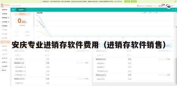 安庆专业进销存软件费用（进销存软件销售）
