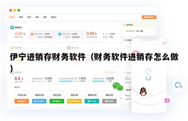 伊宁进销存财务软件（财务软件进销存怎么做）