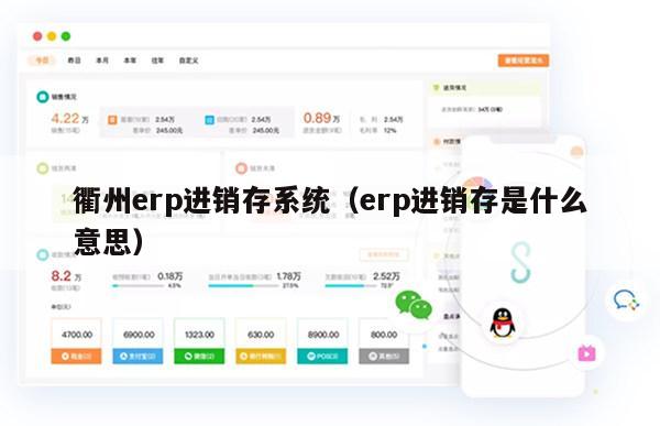 衢州erp进销存系统（erp进销存是什么意思）