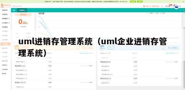 uml进销存管理系统（uml企业进销存管理系统）