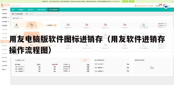 用友电脑版软件图标进销存（用友软件进销存操作流程图）