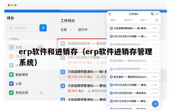 erp软件和进销存（erp软件进销存管理系统）