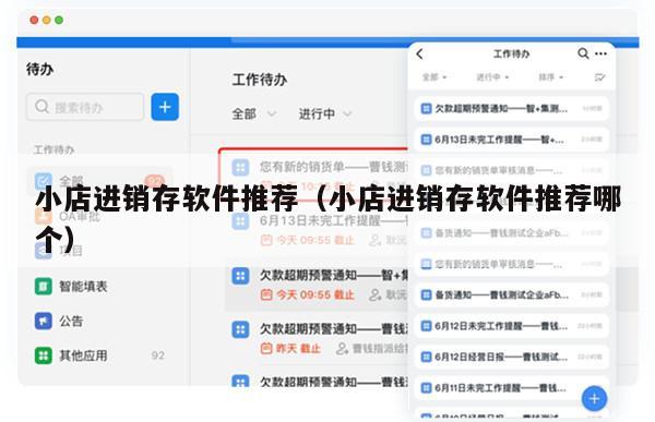 小店进销存软件推荐（小店进销存软件推荐哪个）