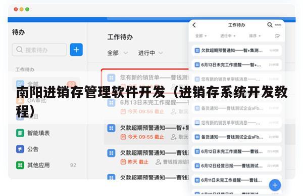 南阳进销存管理软件开发（进销存系统开发教程）