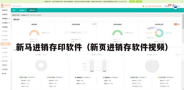 新马进销存印软件（新页进销存软件视频）