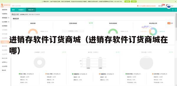 进销存软件订货商城（进销存软件订货商城在哪）