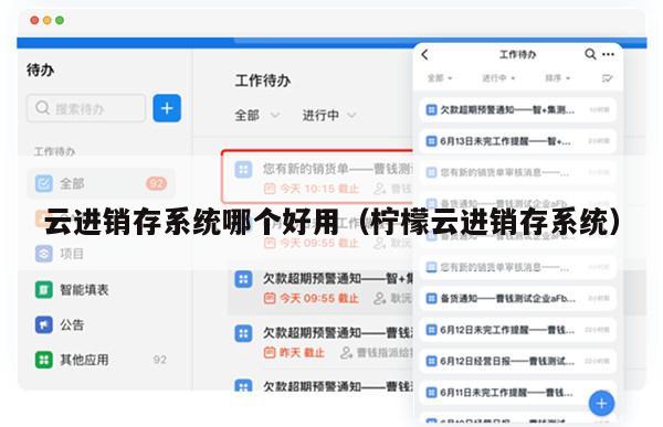 云进销存系统哪个好用（柠檬云进销存系统）