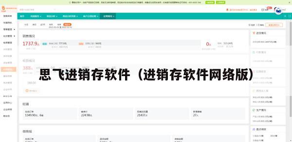 思飞进销存软件（进销存软件网络版）