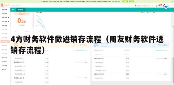 4方财务软件做进销存流程（用友财务软件进销存流程）
