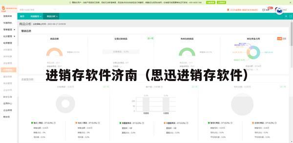 进销存软件济南（思迅进销存软件）
