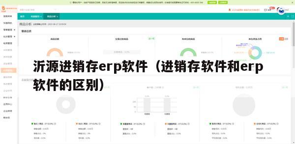 沂源进销存erp软件（进销存软件和erp软件的区别）