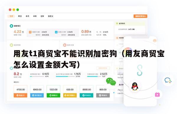 用友t1商贸宝不能识别加密狗（用友商贸宝怎么设置金额大写）