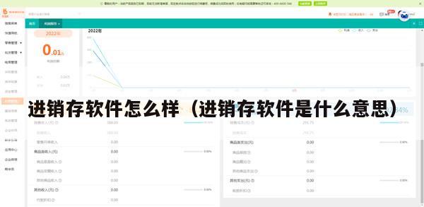 进销存软件怎么样（进销存软件是什么意思）