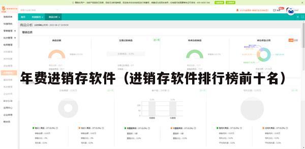 年费进销存软件（进销存软件排行榜前十名）