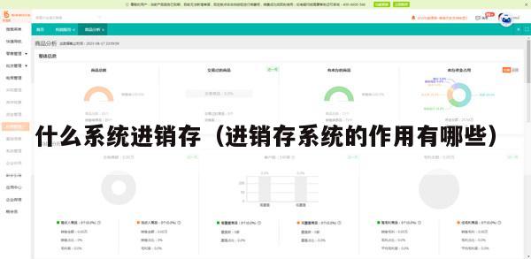 什么系统进销存（进销存系统的作用有哪些）