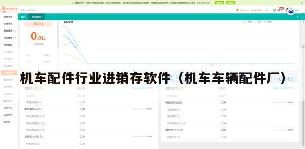 机车配件行业进销存软件（机车车辆配件厂）
