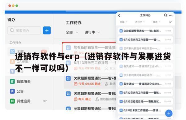 进销存软件与erp（进销存软件与发票进货不一样可以吗）