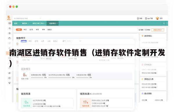 南湖区进销存软件销售（进销存软件定制开发）