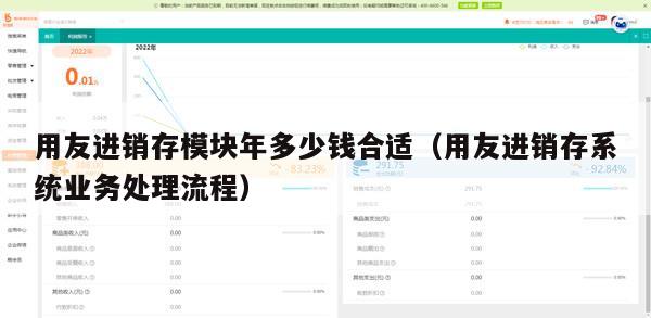 用友进销存模块年多少钱合适（用友进销存系统业务处理流程）