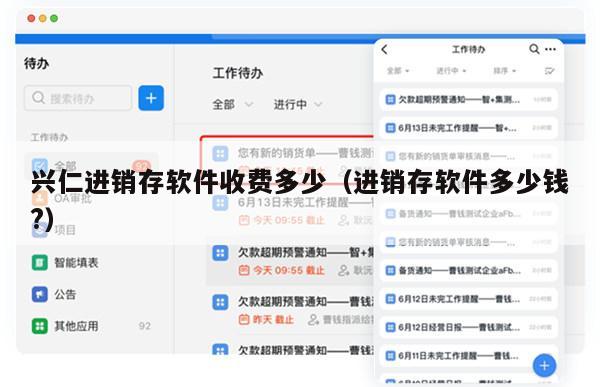 兴仁进销存软件收费多少（进销存软件多少钱?）