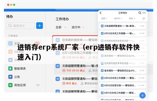 进销存erp系统厂家（erp进销存软件快速入门）