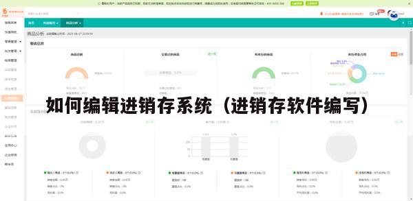 如何编辑进销存系统（进销存软件编写）