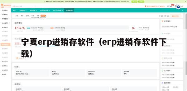 宁夏erp进销存软件（erp进销存软件下载）