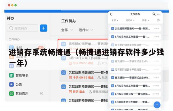 进销存系统畅捷通（畅捷通进销存软件多少钱一年）