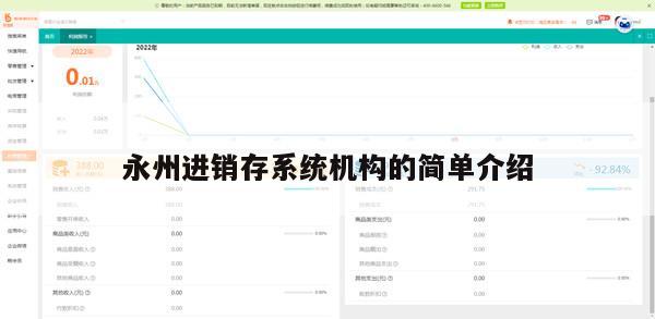 永州进销存系统机构的简单介绍