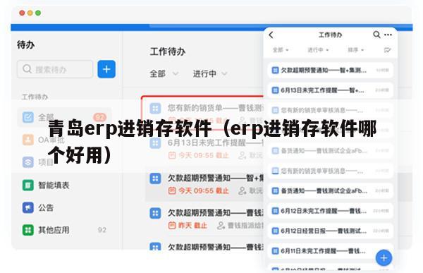 青岛erp进销存软件（erp进销存软件哪个好用）