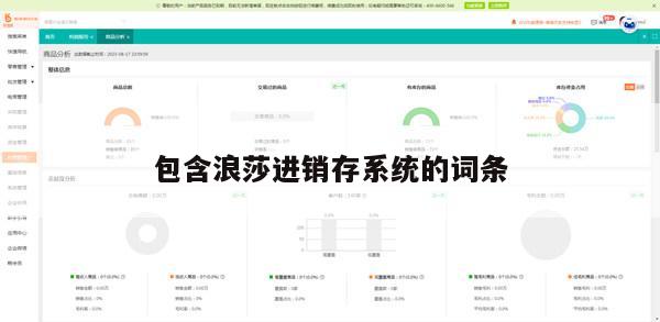 包含浪莎进销存系统的词条