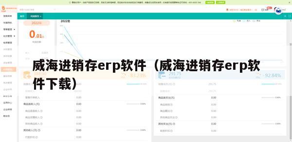 威海进销存erp软件（威海进销存erp软件下载）