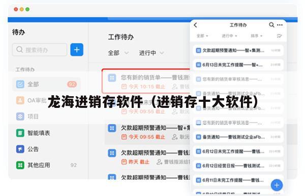 龙海进销存软件（进销存十大软件）