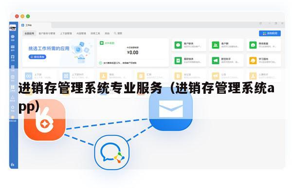 进销存管理系统专业服务（进销存管理系统app）