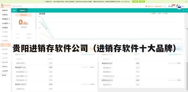 贵阳进销存软件公司（进销存软件十大品牌）