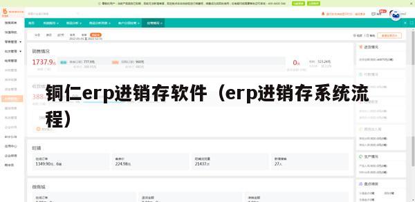 铜仁erp进销存软件（erp进销存系统流程）