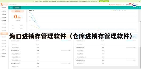 海口进销存管理软件（仓库进销存管理软件）