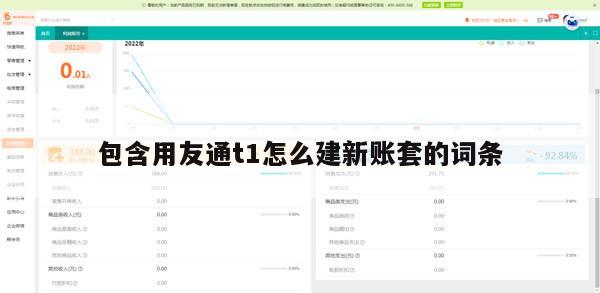 包含用友通t1怎么建新账套的词条