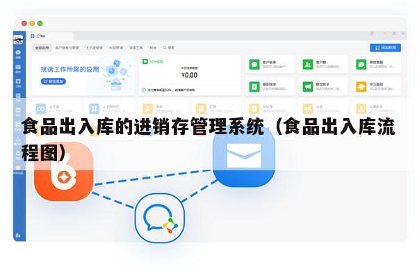 食品出入库的进销存管理系统（食品出入库流程图）
