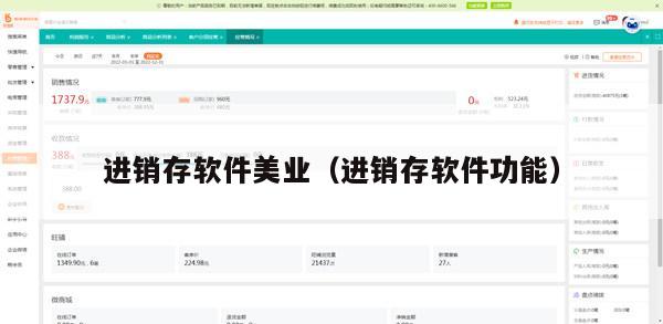 进销存软件美业（进销存软件功能）