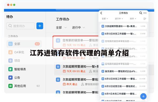 江苏进销存软件代理的简单介绍