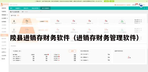 陵县进销存财务软件（进销存财务管理软件）