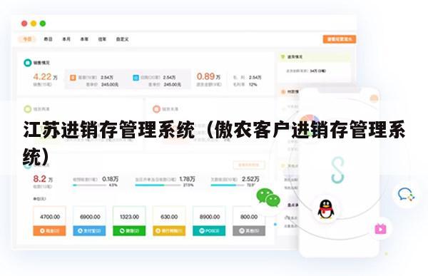 江苏进销存管理系统（傲农客户进销存管理系统）