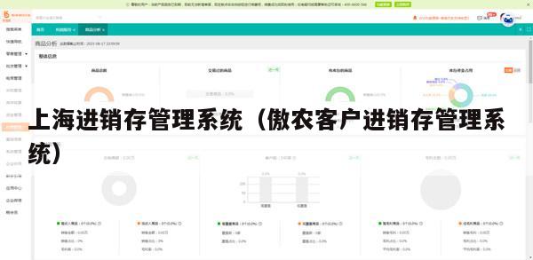 上海进销存管理系统（傲农客户进销存管理系统）