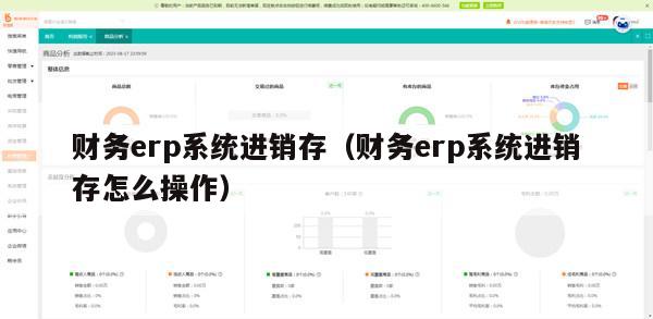 财务erp系统进销存（财务erp系统进销存怎么操作）