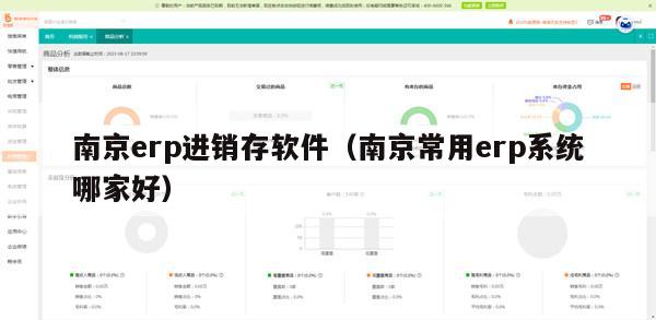 南京erp进销存软件（南京常用erp系统哪家好）