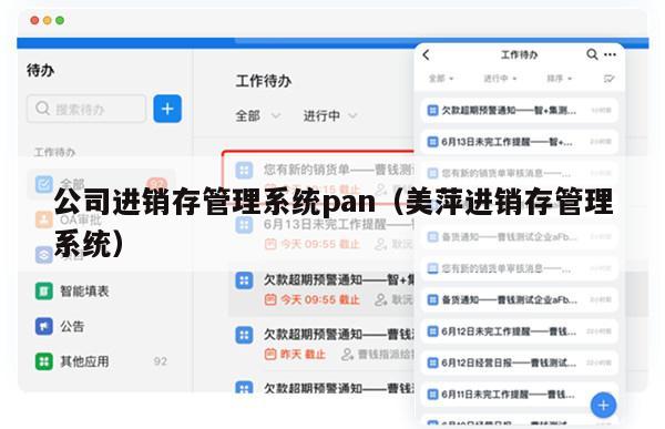 公司进销存管理系统pan（美萍进销存管理系统）