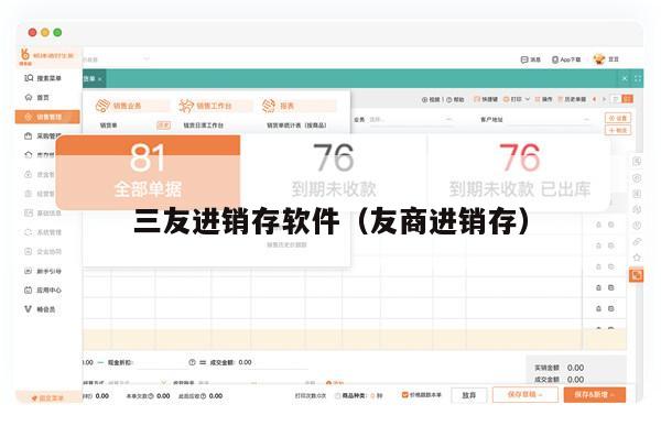 三友进销存软件（友商进销存）