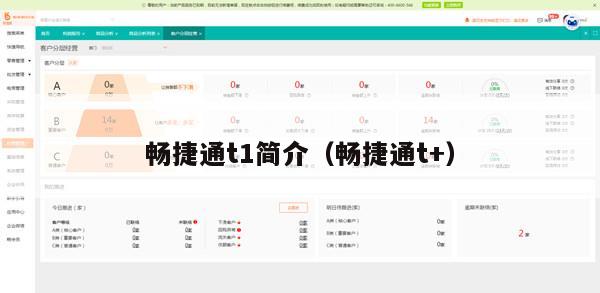 畅捷通t1简介（畅捷通t+）