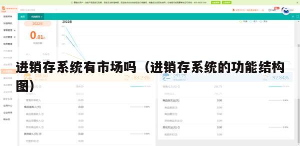 进销存系统有市场吗（进销存系统的功能结构图）